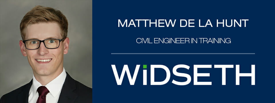 De La Hunt Joins Widseth’s Civil Engineering Team