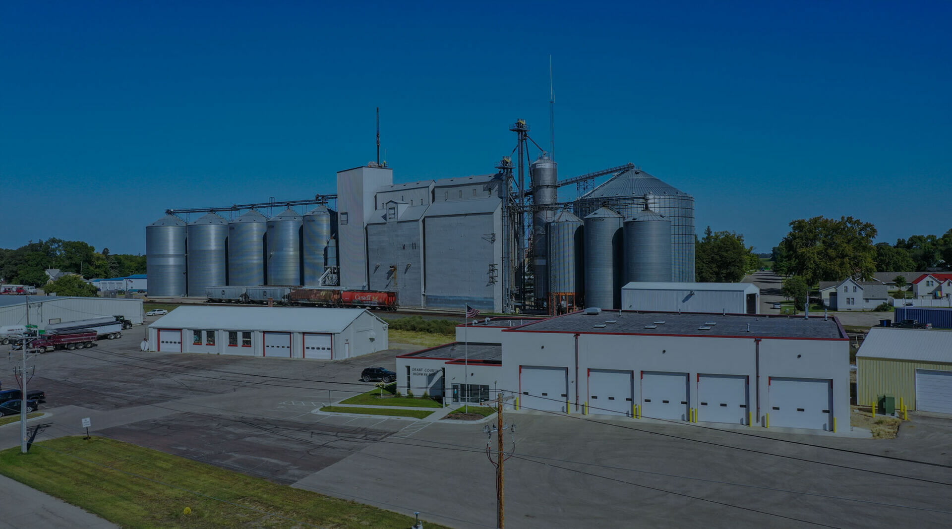 Home Slider Grant County Hwy Department Maintenance Facility-aerial