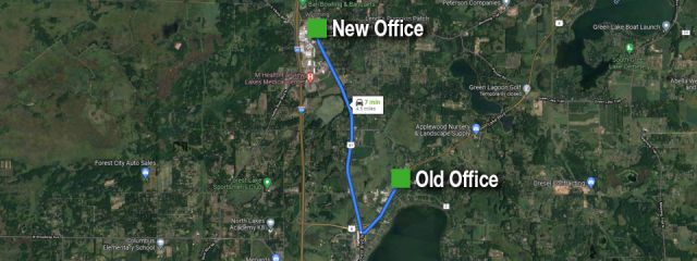 Widseth's Forest Lake Office is Relocating