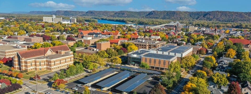 Winona State University Adds Solar Carport as Part of Sustainability Initiative