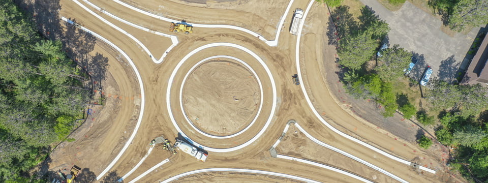 CSAH 77 Roundabout - Nisswa, MN