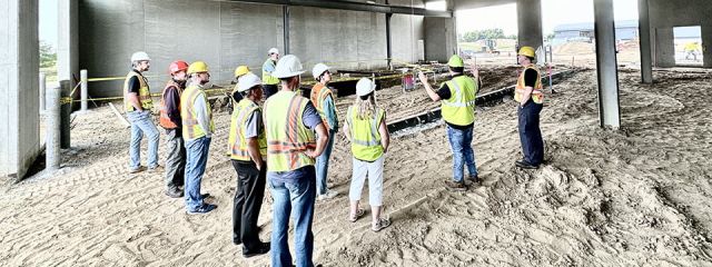 County Engineers Visit Cottonwood County's Public Works Facility Under Construction