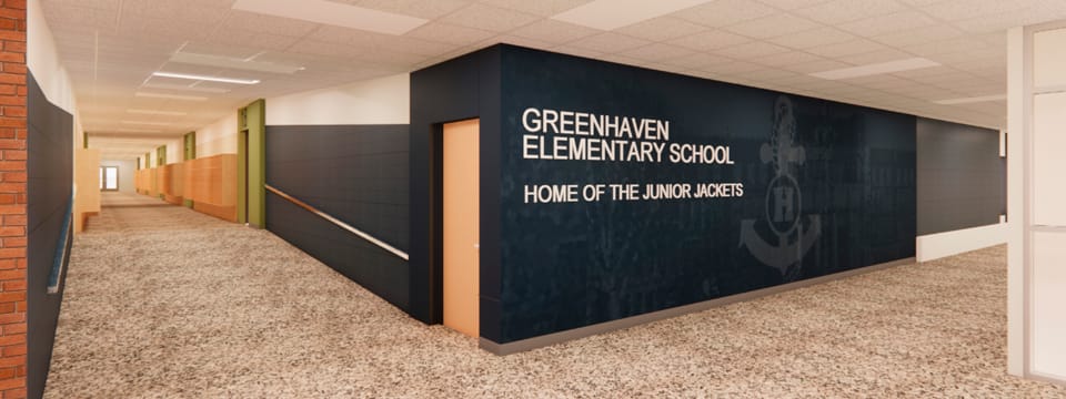 Greenhaven Elementary School Rendering - Widseth