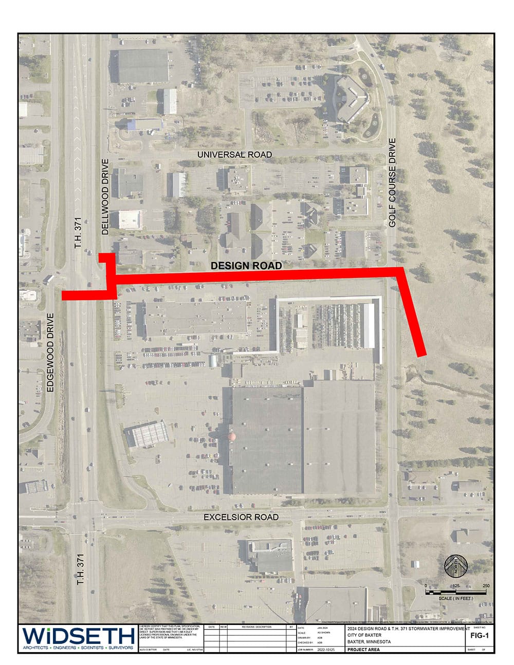 Design Road and TH371 Stormwater Improvements Design Road and TH371 Stormwater Improvements