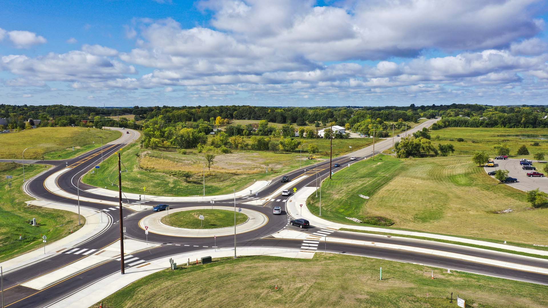 CSAH 45 82 Roundabout Alexandria MN 1