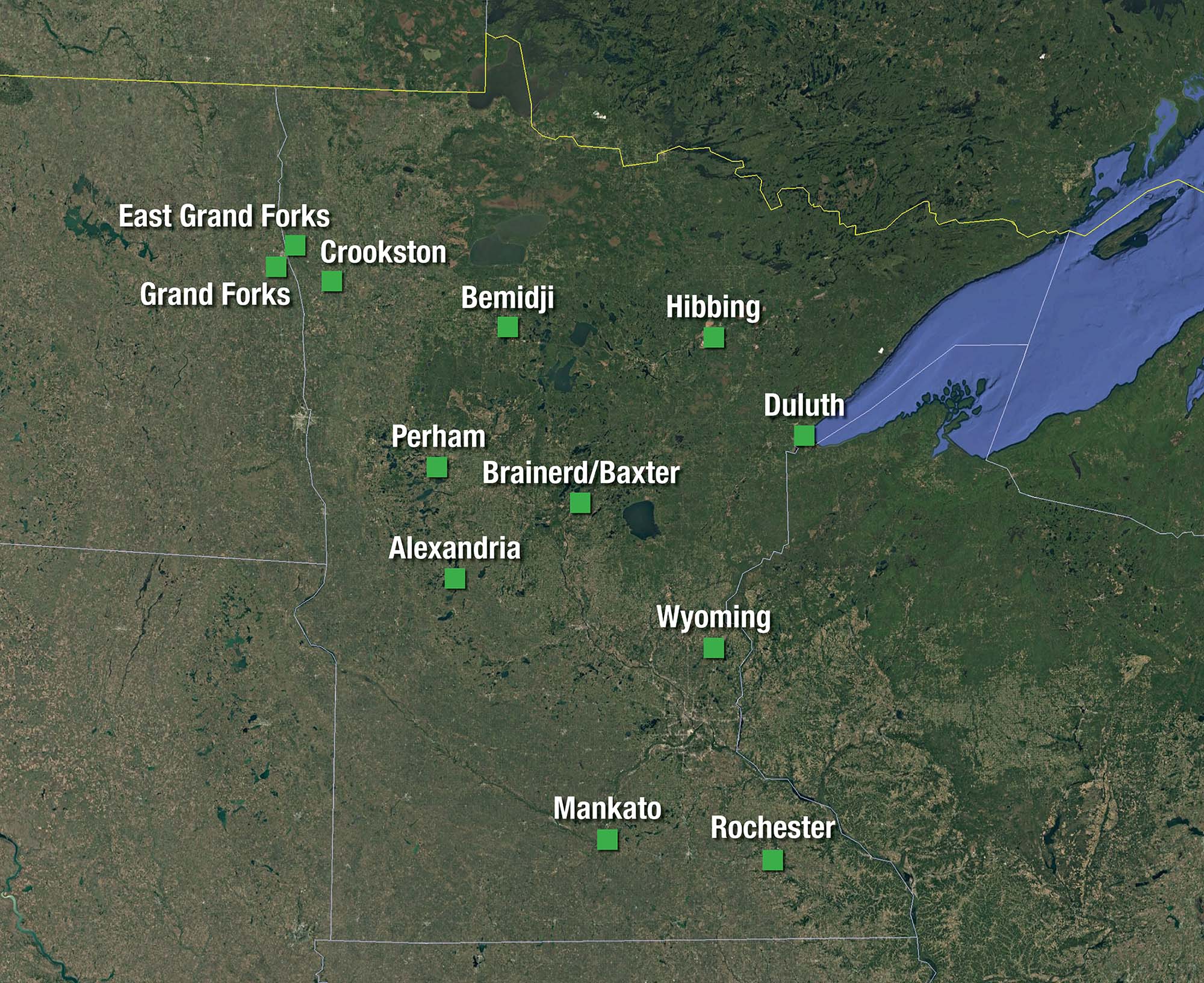 Widseth Offices Map 2025 for web 2