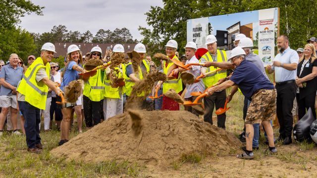 National Loon Center groundbreaking in Crosslake