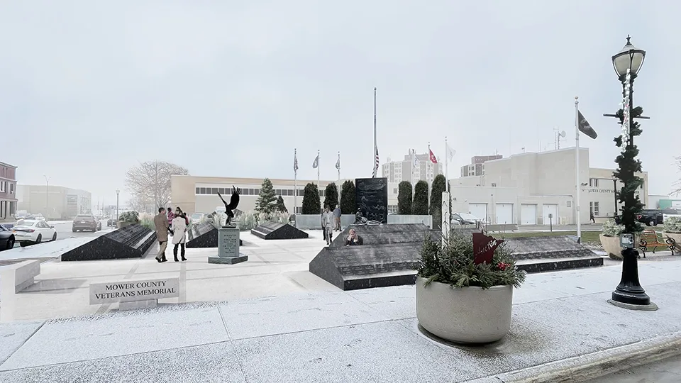 Mower Co Veterans Memorial 1-960x540 Mower County Veterans Memorial Rendering