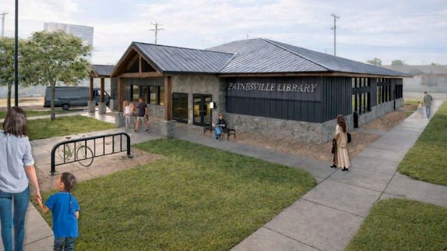 Paynesville Public Library Rendering by Widseth