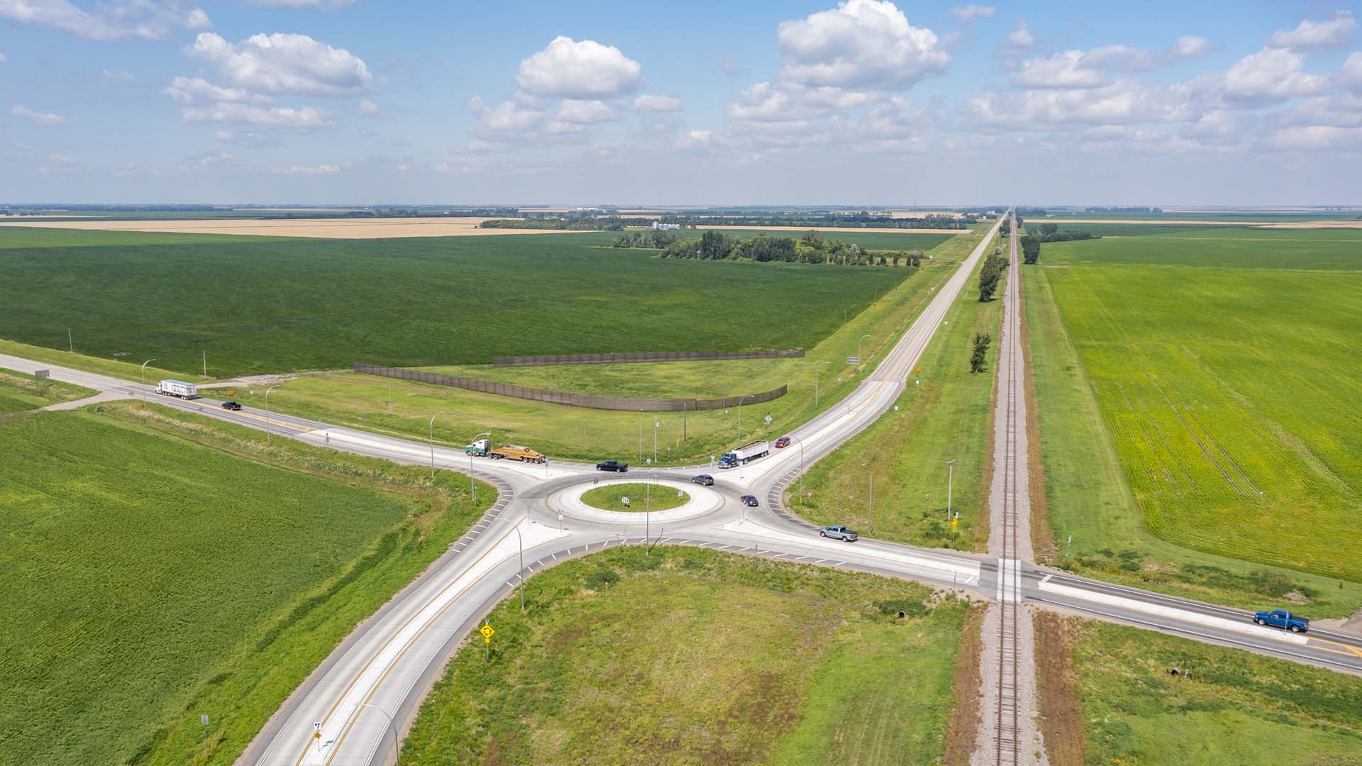 TH 75 CSAH 21 Roundabout Polk County MN 1