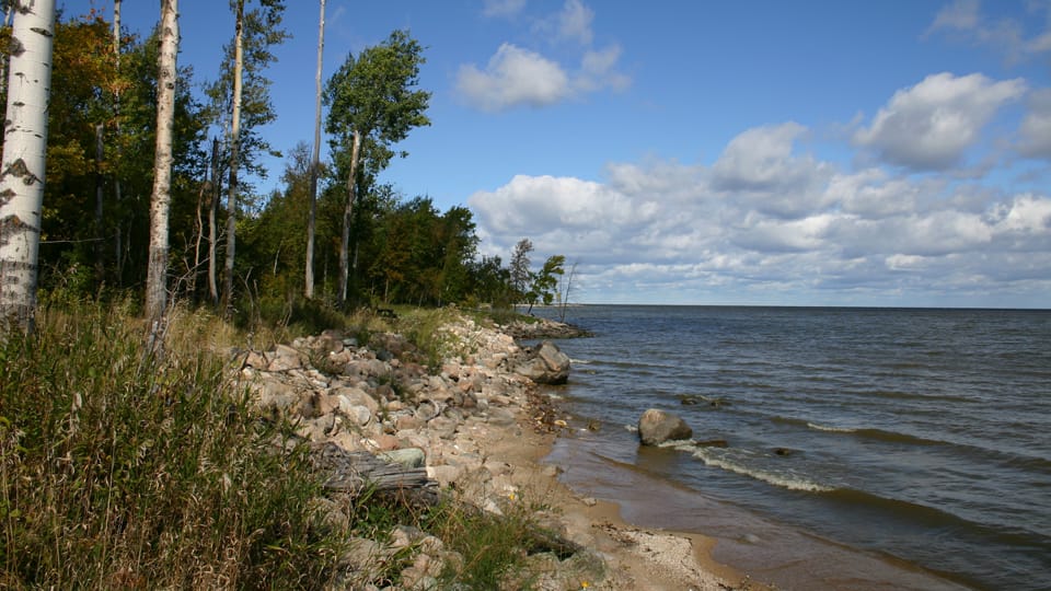Boundary remonumentation of Lake of the Woods, MN