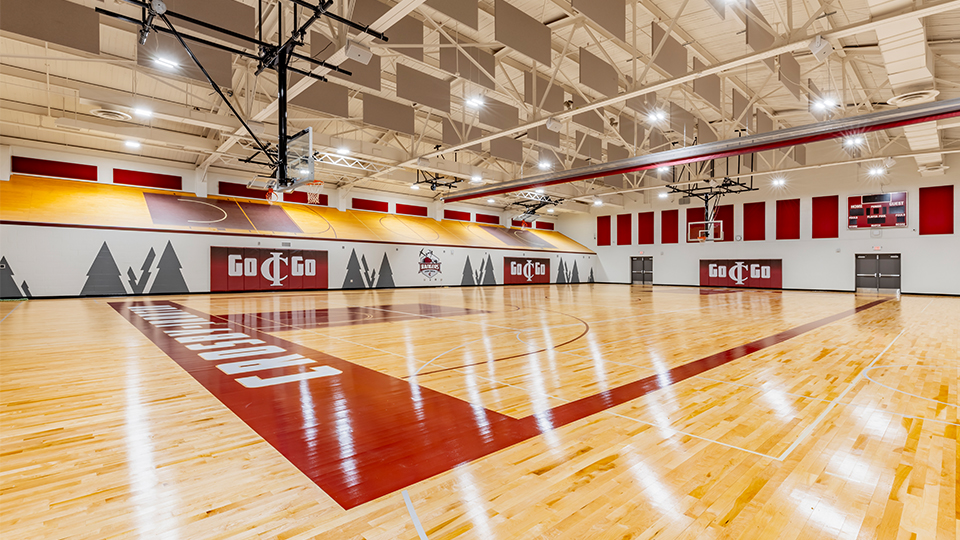 Crosby-Ironton School Gym Remodel Highlights Creative Reuse of Original Wood Floor