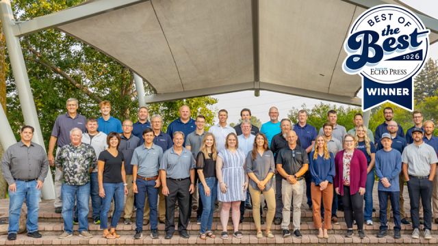 Widseth Alexandria Team voted Best of the Best Engineering Firm